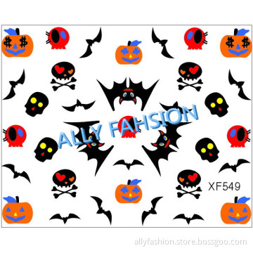 3D Hallowmas Nail sticker,3D  Nail sticker,nail beauty, more than 1000designs nail stickers